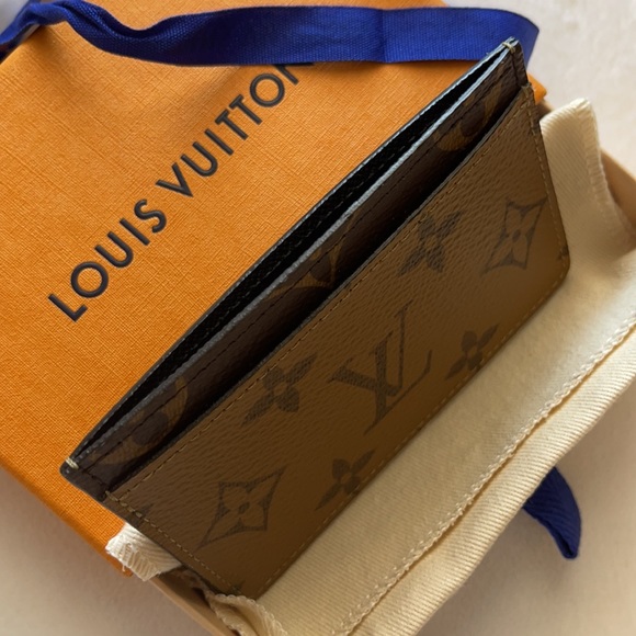 BNIB Louis Vuitton Reverse Monogram Card Holder Case M69161 Made in France - Picture 5 of 12